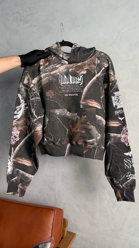 CREATE YOUR LIFE OWEN CROPPED HOODIE