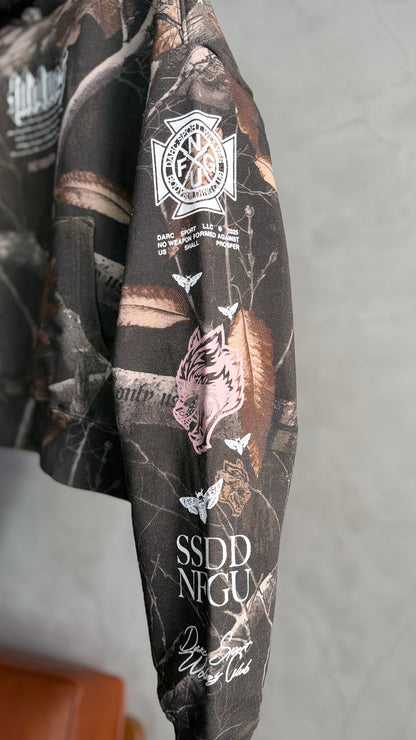 CREATE YOUR LIFE OWEN CROPPED HOODIE