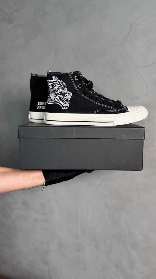 EMBROIDERED W1 DIOS HIGH TOP SHOES