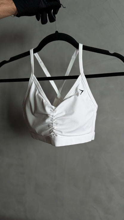 RUCHED SPORTS BRAS