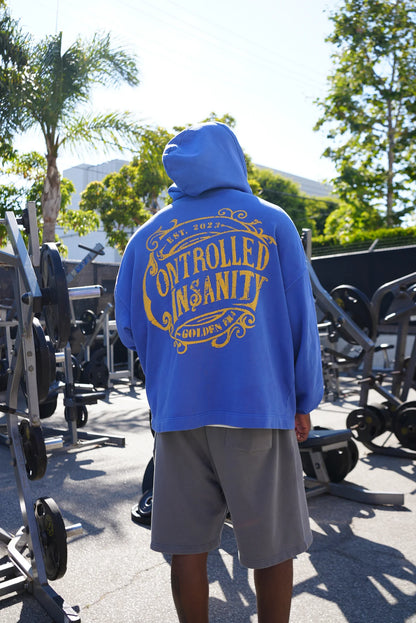 OG BLACK VINTAGE WASHED ZIP UP HOODIE