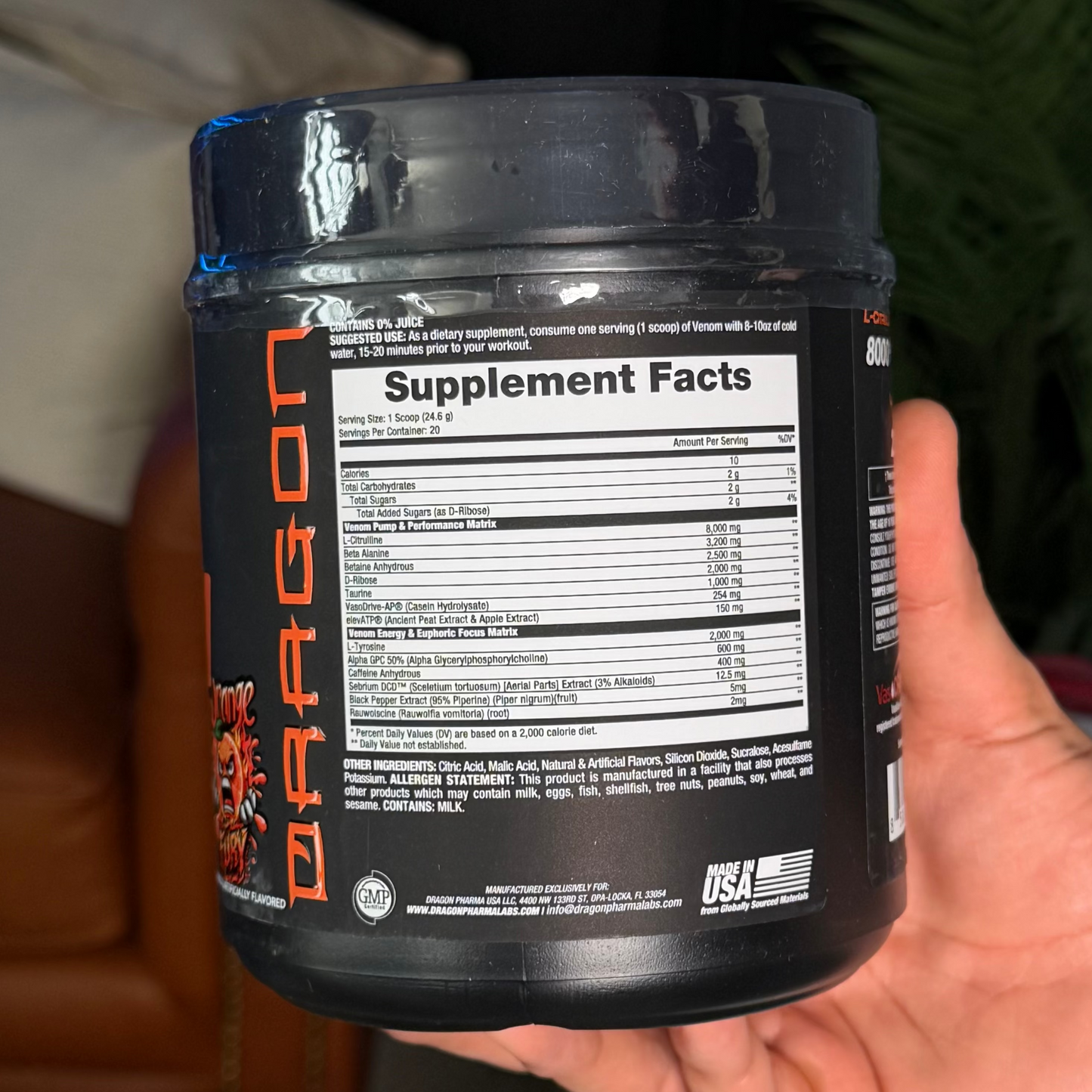 DRAGON VENOM 20 SERV