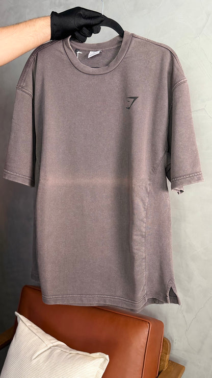 POWER WASHED SHORT SLEEVE CREW *CON DETALLE*