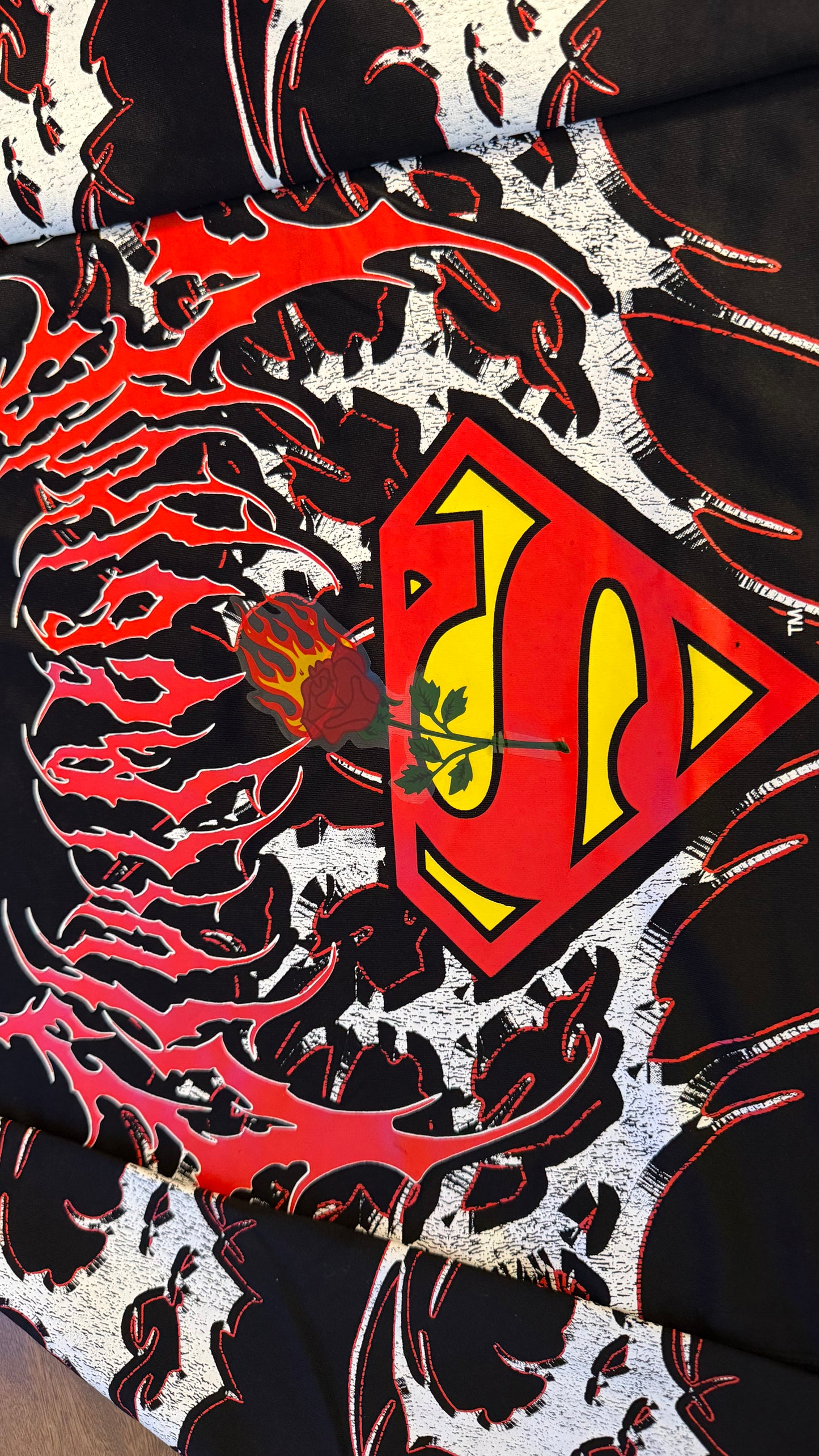 STEEL MODE FLEX SCOOP SUPERMAN COMPRESSION LONGSLEEVE