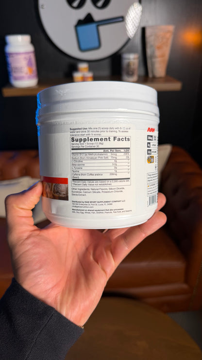 RAW ESSENTIAL PRE-WORKOUT