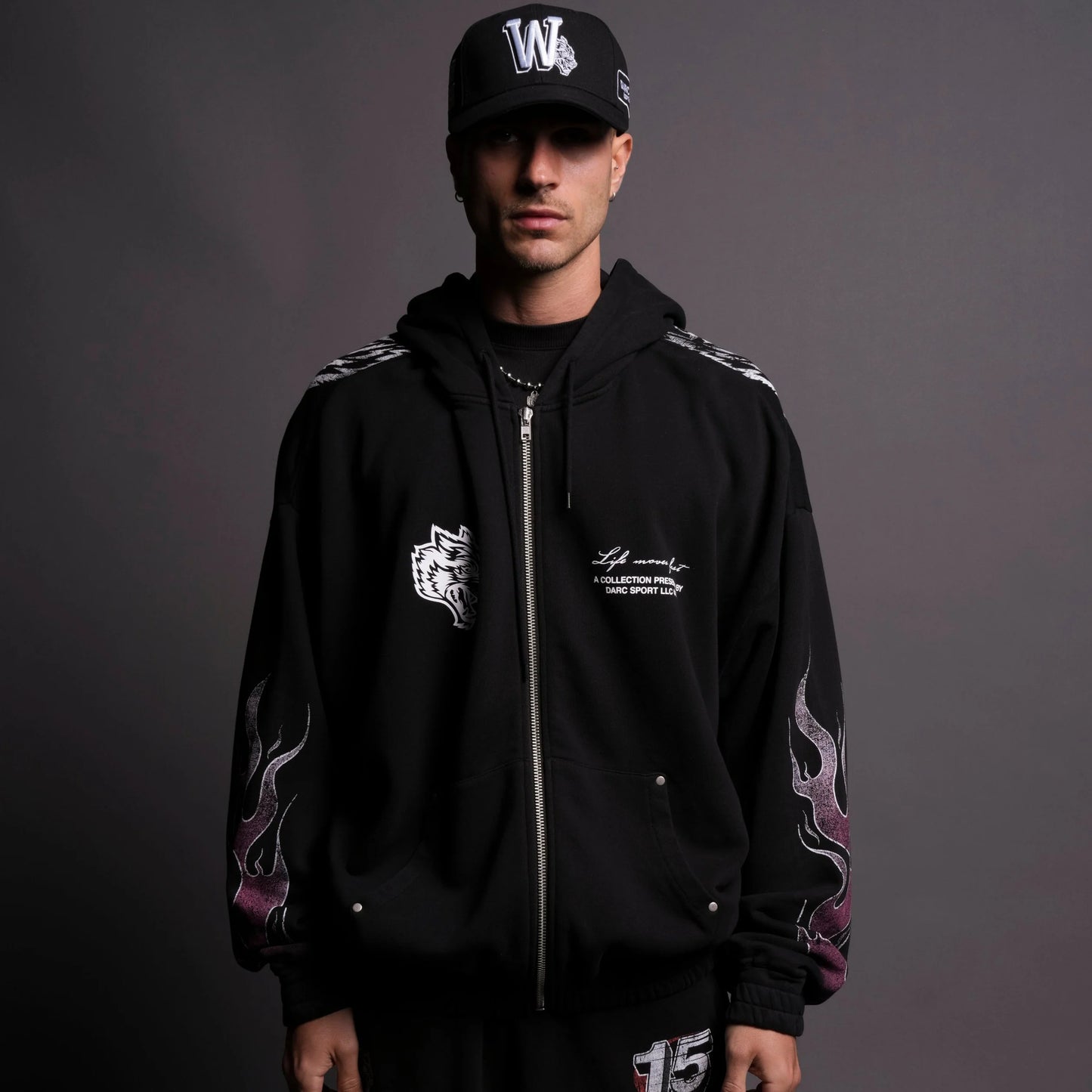 FULL THROTTLE "VINTAGE RIVET CHAMBERS" ZIP HOODIE