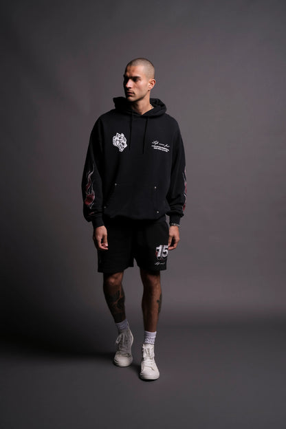 FULL THROTTLE "VINTAGE RIVET BISHOP" HOODIE