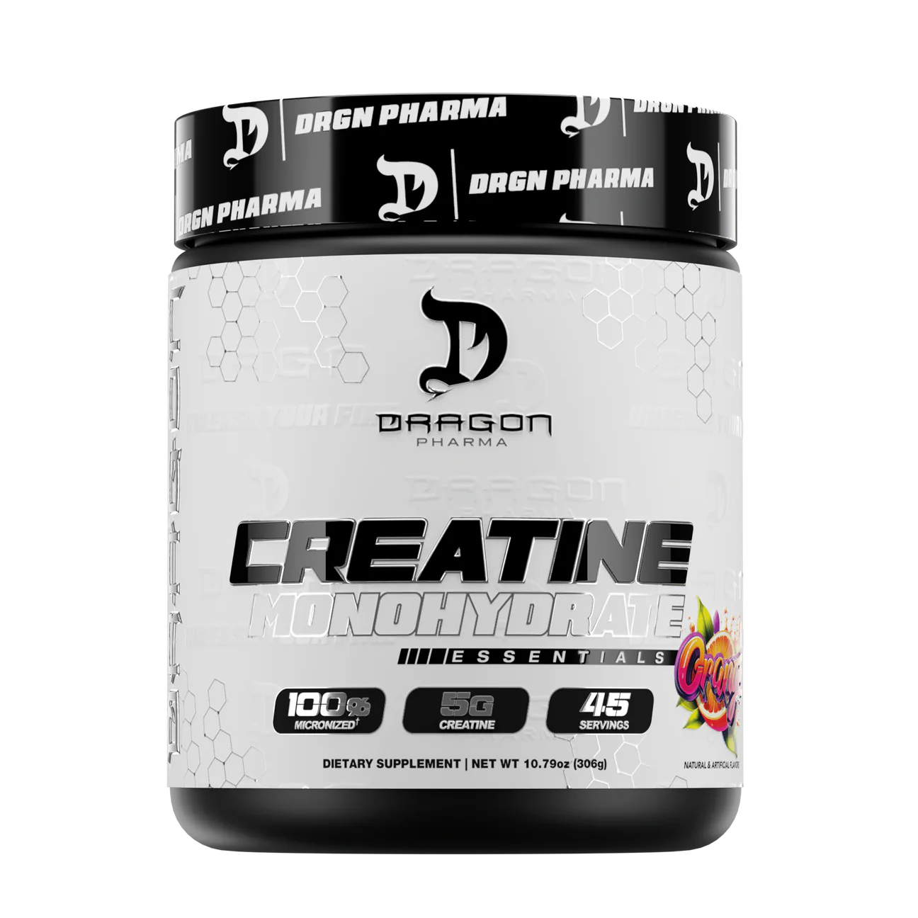 DRAGON CREATINA MONOHIDRATADA SABORES 306 G