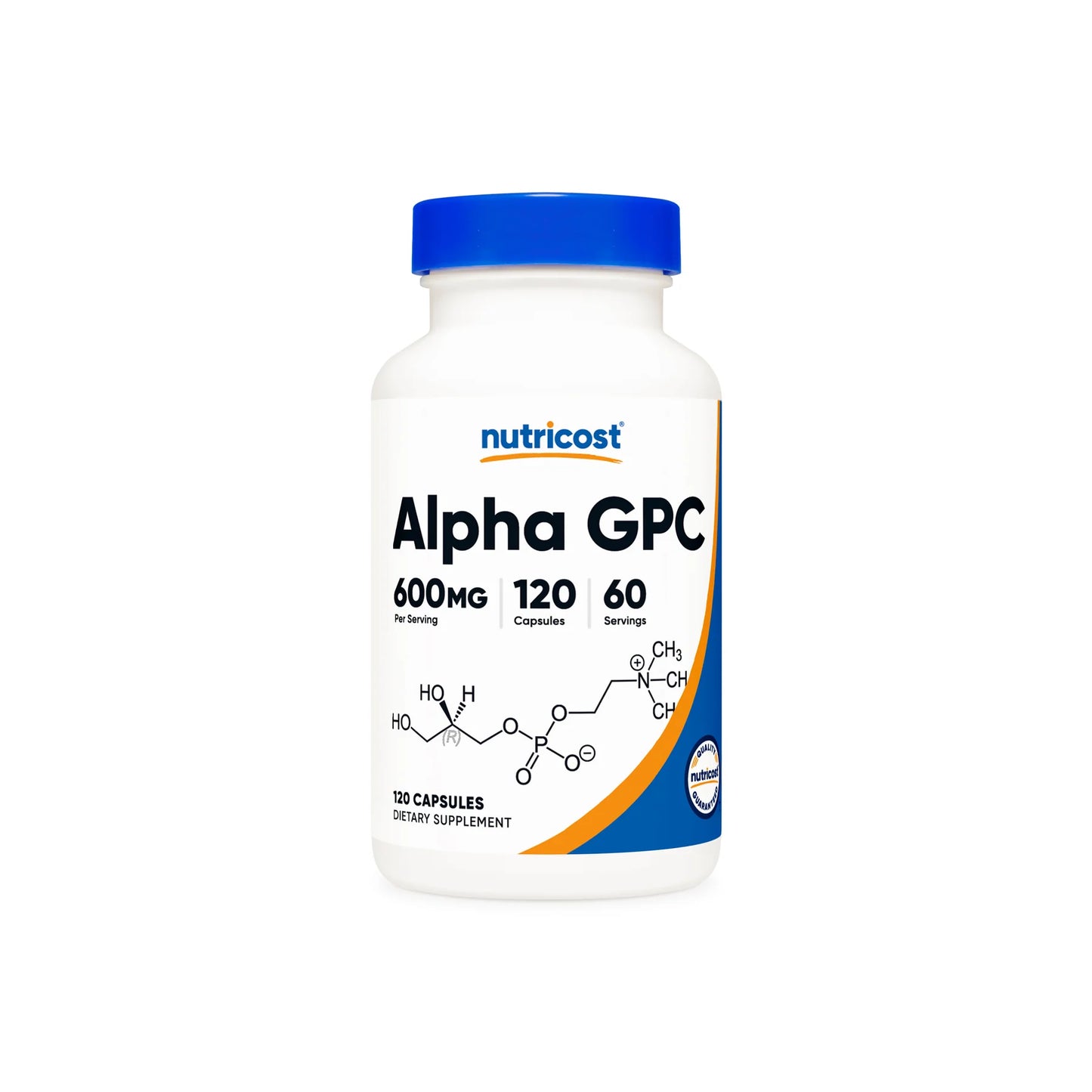 NUTRICOST ALPHA GPC 600MG 60 SERV