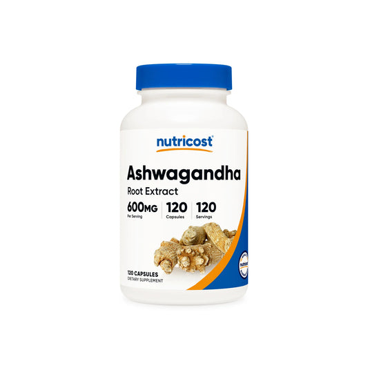 NUTRICOST ASHWAGANDHA 600MG 120 CAPS