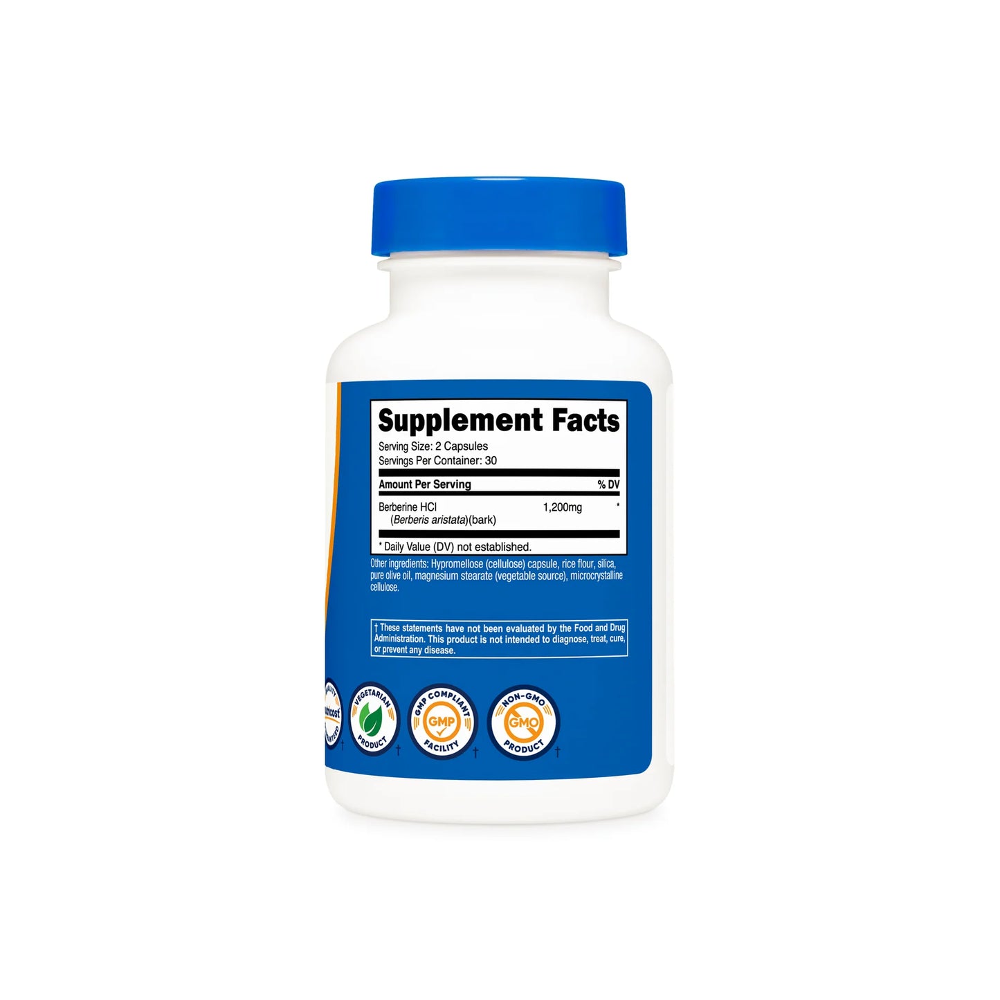 NUTRICOST BERBERINE 1200MG 30 SERV 60 CAPS