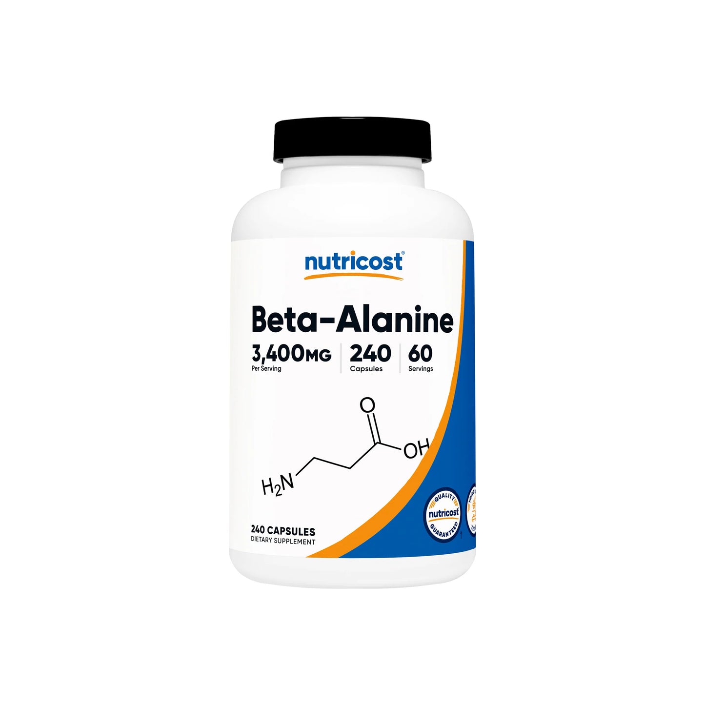 NUTRICOST BETA-ALANINE 3400MG 60 SERV
