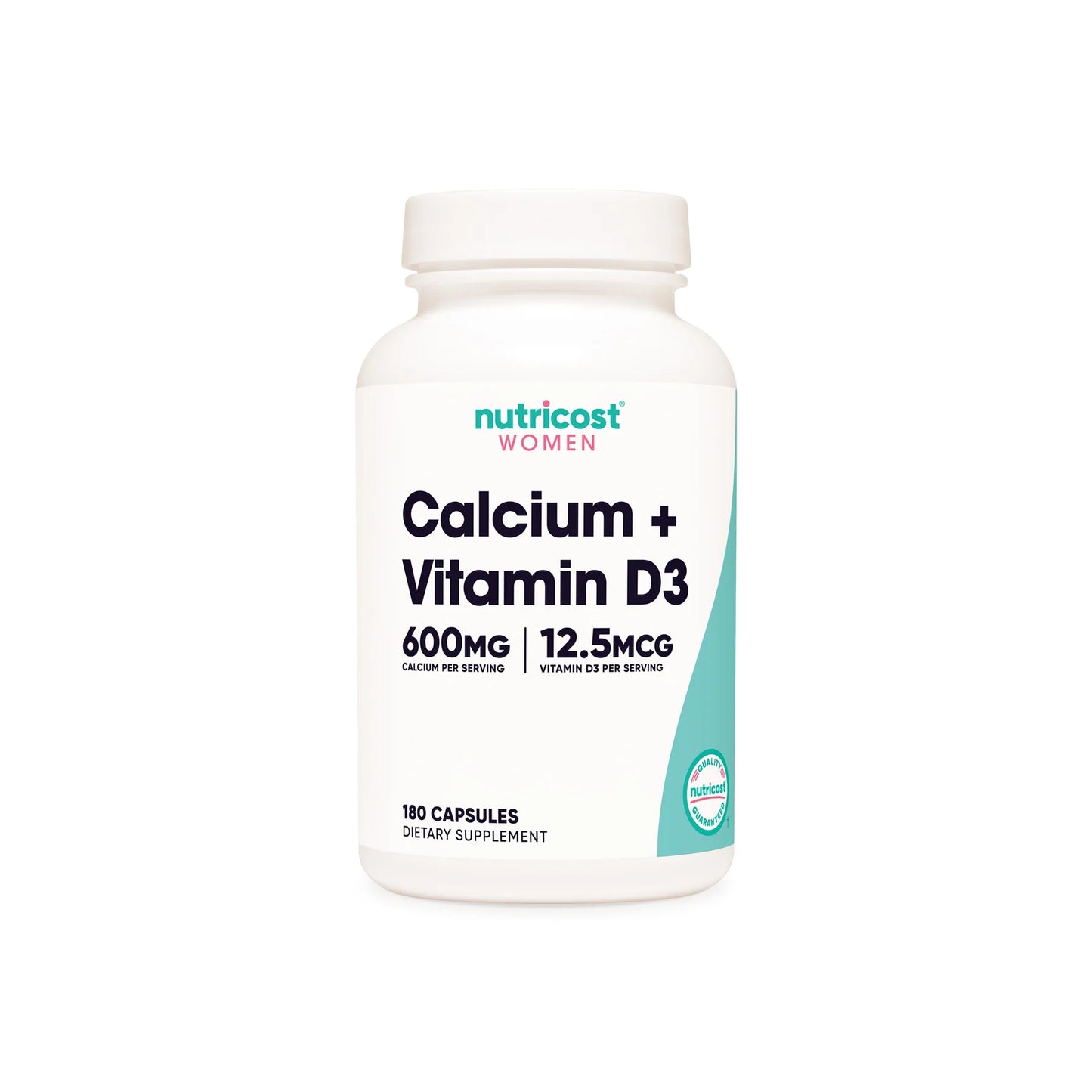 NUTRICOST WOMEN CALCIUM + VITAMIN D3 180 CAPS