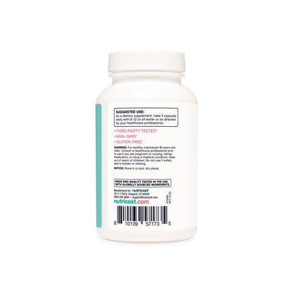 NUTRICOST WOMEN CALCIUM + VITAMIN D3 180 CAPS