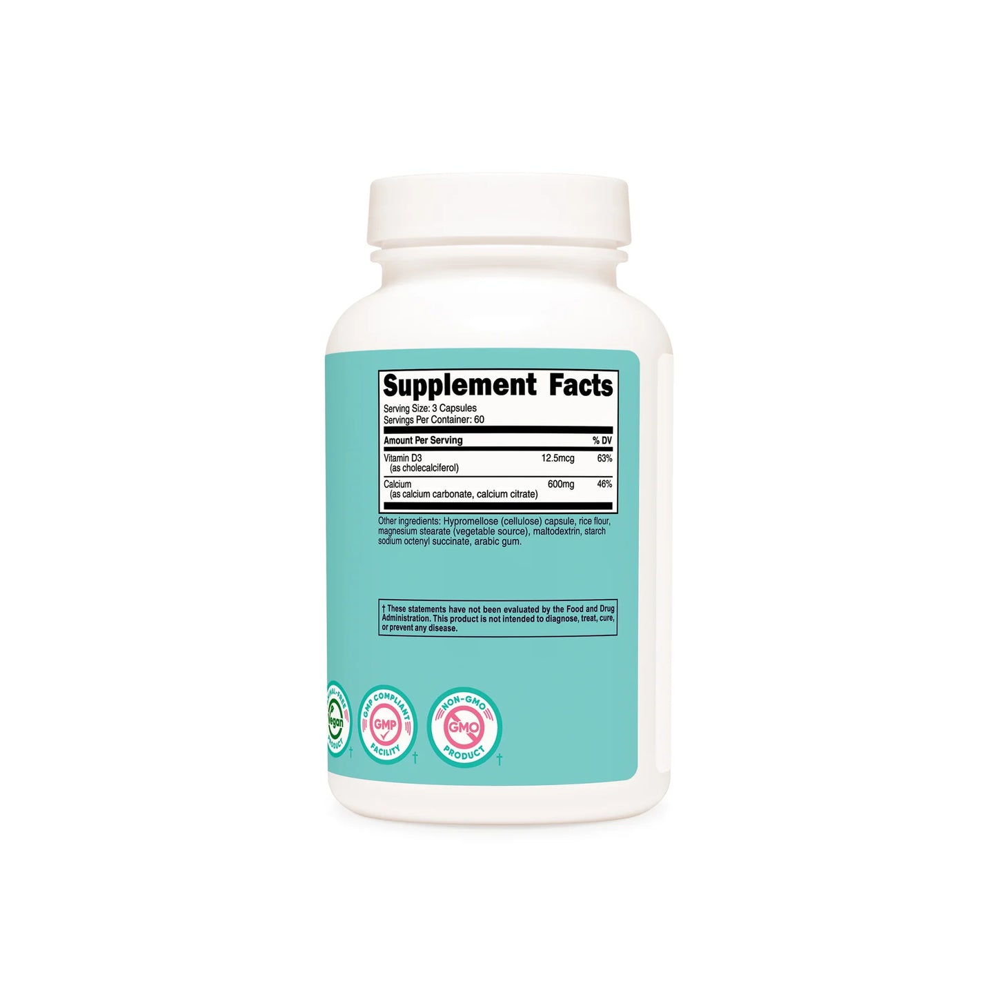 NUTRICOST WOMEN CALCIUM + VITAMIN D3 180 CAPS
