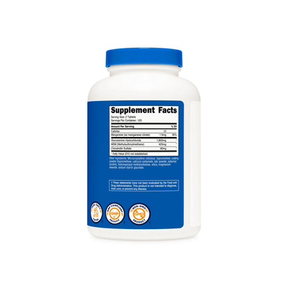 NUTRICOST GLUCOSAMINE + CHONDROITIN + MSM 240 TABS
