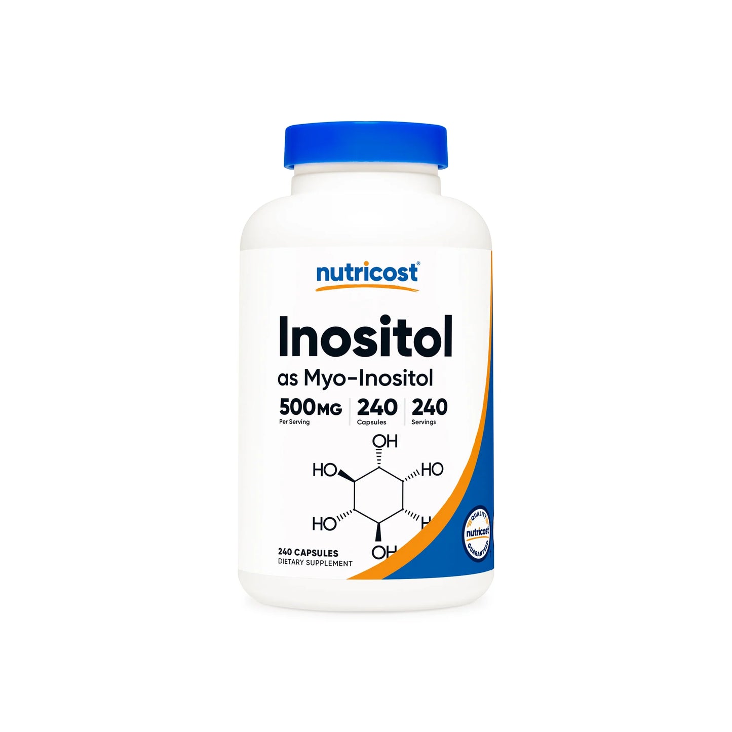 NUTRICOST INOSITOL 500MG 240 CAPS