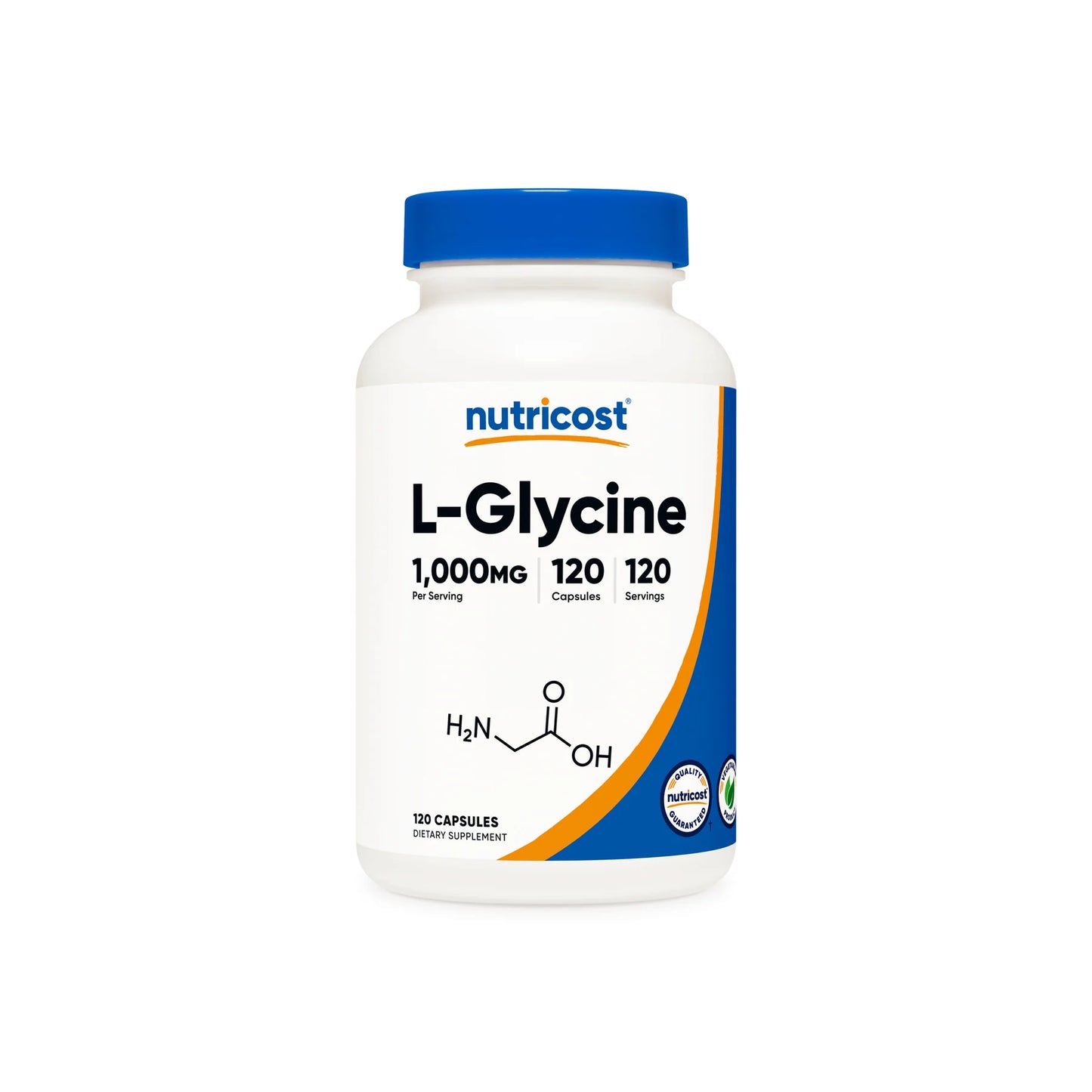 NUTRICOST L-GLYCINE 1000MG 120 CAPS