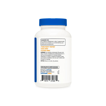 NUTRICOST L-GLYCINE 1000MG 120 CAPS