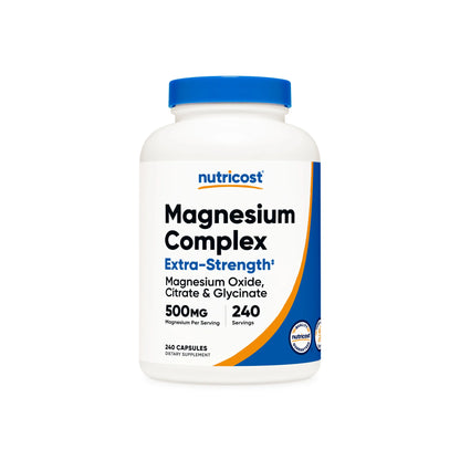 NUTRICOST MAGNESIUM COMPLEX 500MG 240 SERV