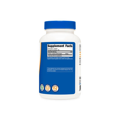 NUTRICOST N-ACETYL L-CYSTEINE (NAC) 600MG 180 CAPS