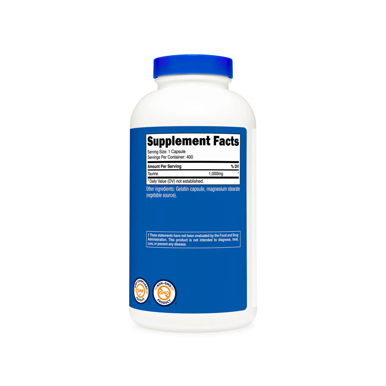 NUTRICOST TAURINE 1000MG 400 CAPS