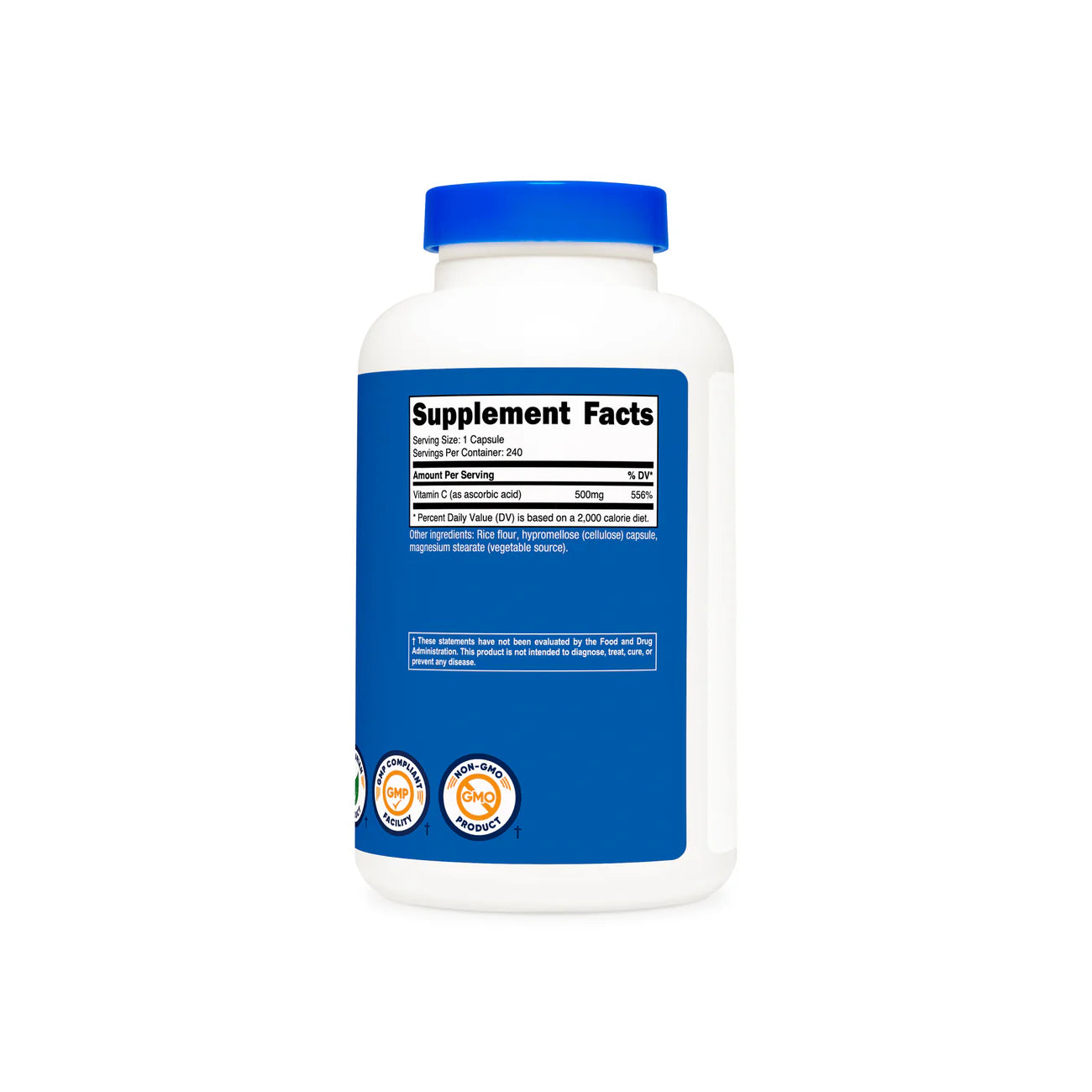 NUTRICOST VITAMIN C 500MG 240 CAPS