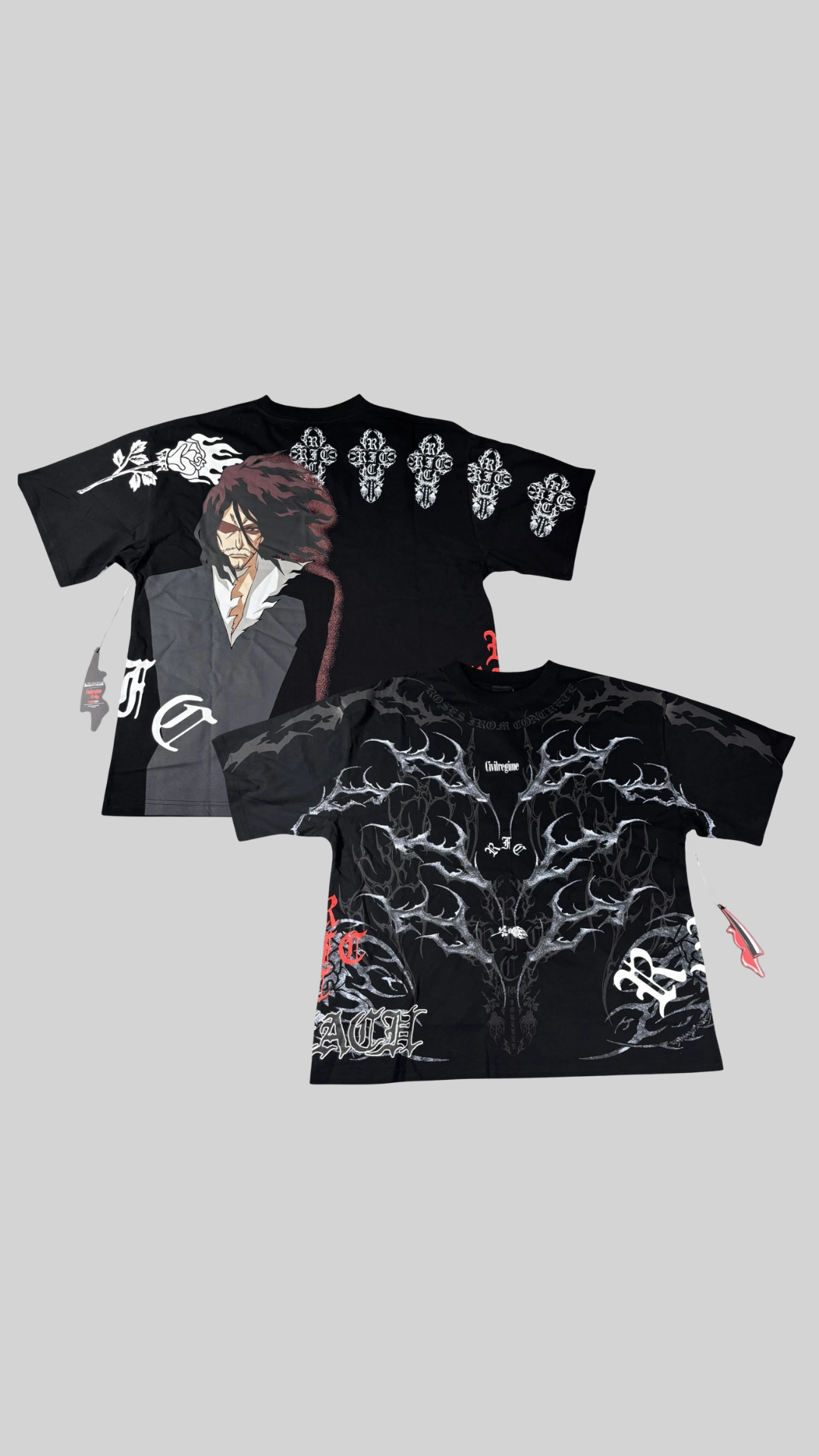 ZANGETSU 199X OVERSIZED TEE (BLEACH)