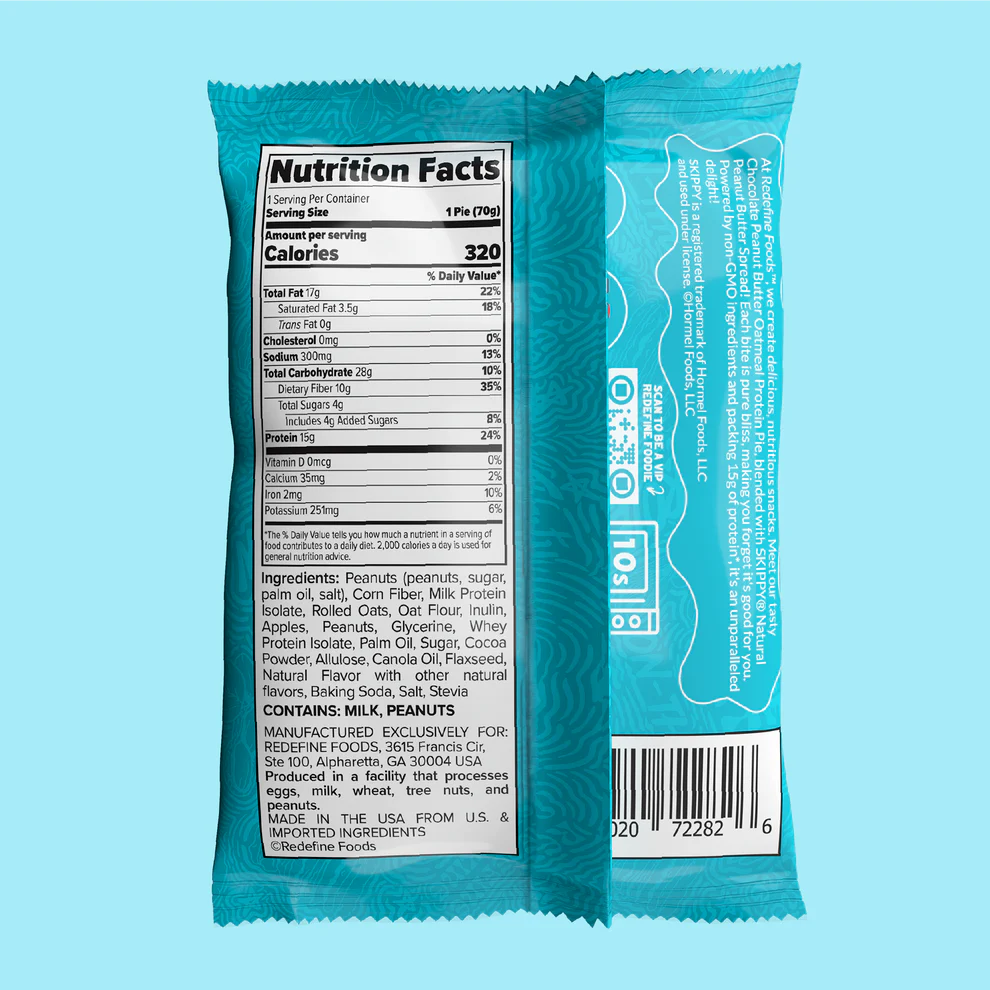 REDEFINE OATMEAL PROTEIN PIE 8 PACK