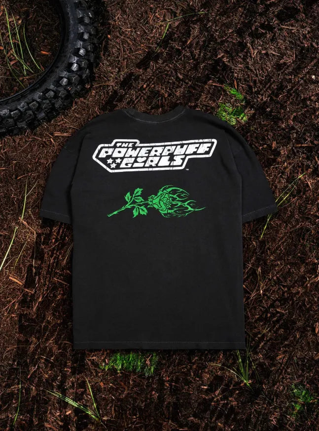 ROWDY POWERPUFF AMERICAN CLASSIC OVERSIZED TEES