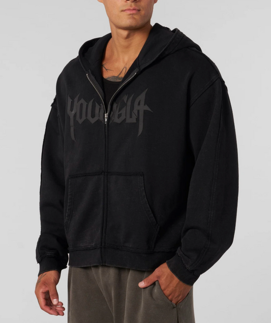 CONJUNTO MIDNIGHT HOODIE NEGRO