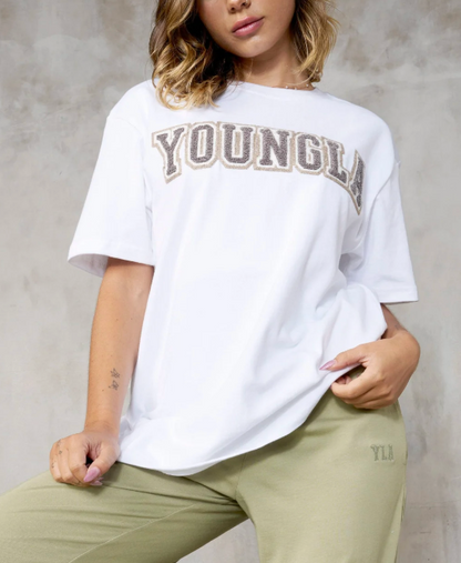 VARSITY PUMP TEES #W422