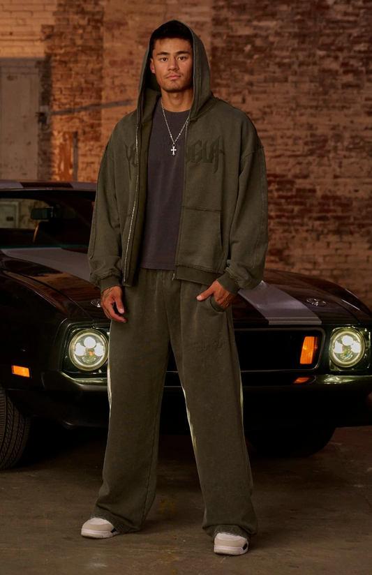 CONJUNTO MIDNIGHT HOODIE VERDE