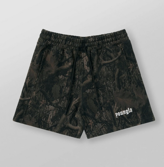 TREE CAMO COTTON SHORTS #1118