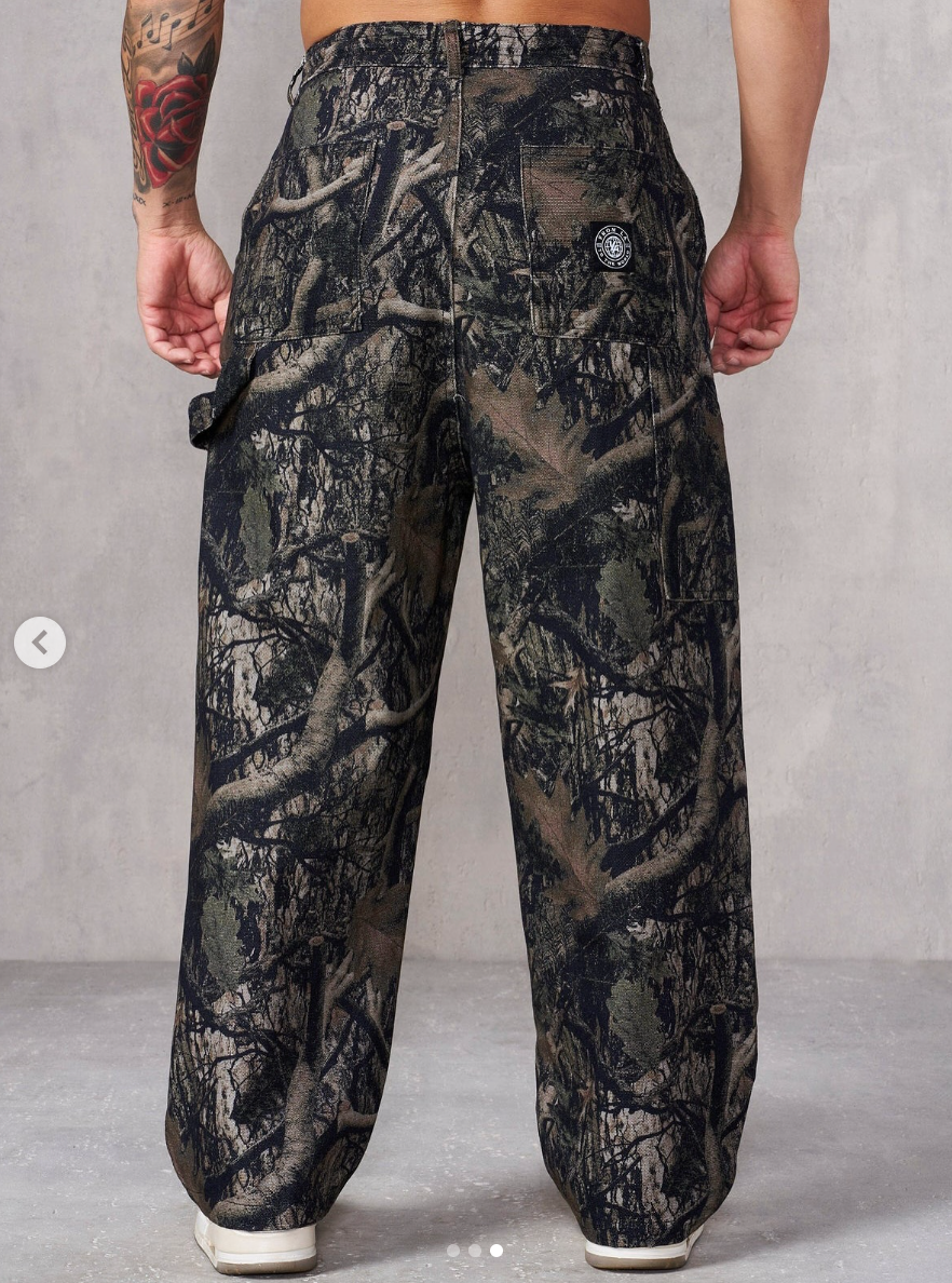 CARPENTER TREE CAMO JEANS #2059