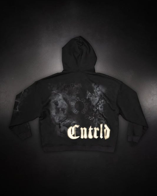 SMOKE ZIP UP HOODIE