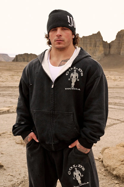 GOLD'S IRON LEGACY LAYERED ZIP-UPS #5226
