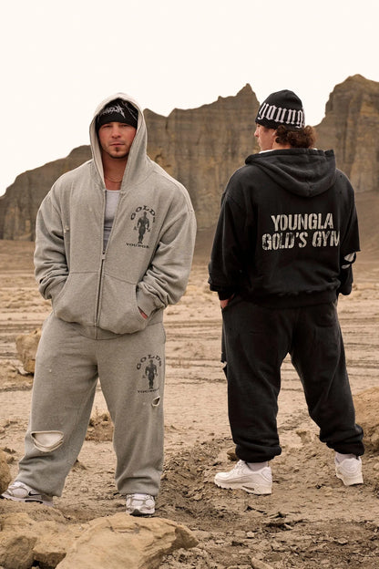 GOLD'S IRON LEGACY LAYERED ZIP-UPS #5226