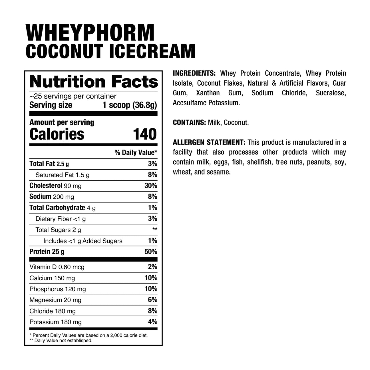 DRAGON WHEY PHORM 2LBS