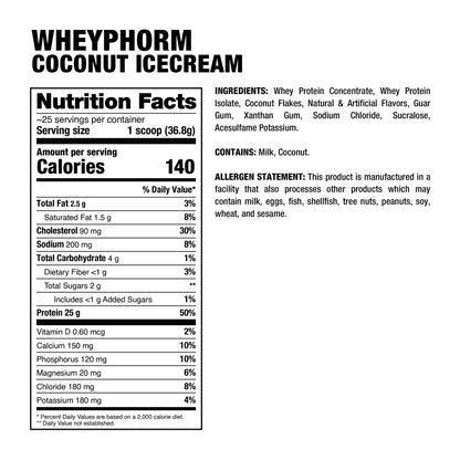 DRAGON WHEY PHORM 2LBS