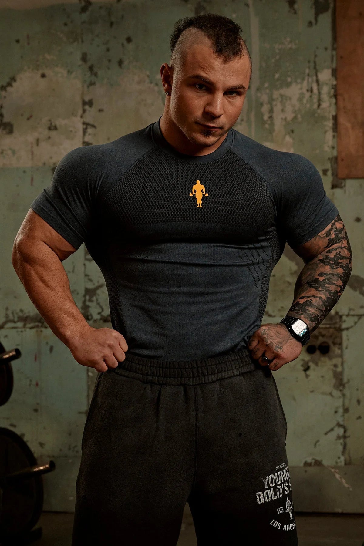 GOLD'S IRON LEGACY COMPRESSION TEES #4286