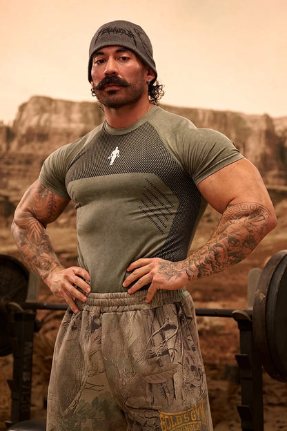 GOLD'S IRON LEGACY COMPRESSION TEES #4286