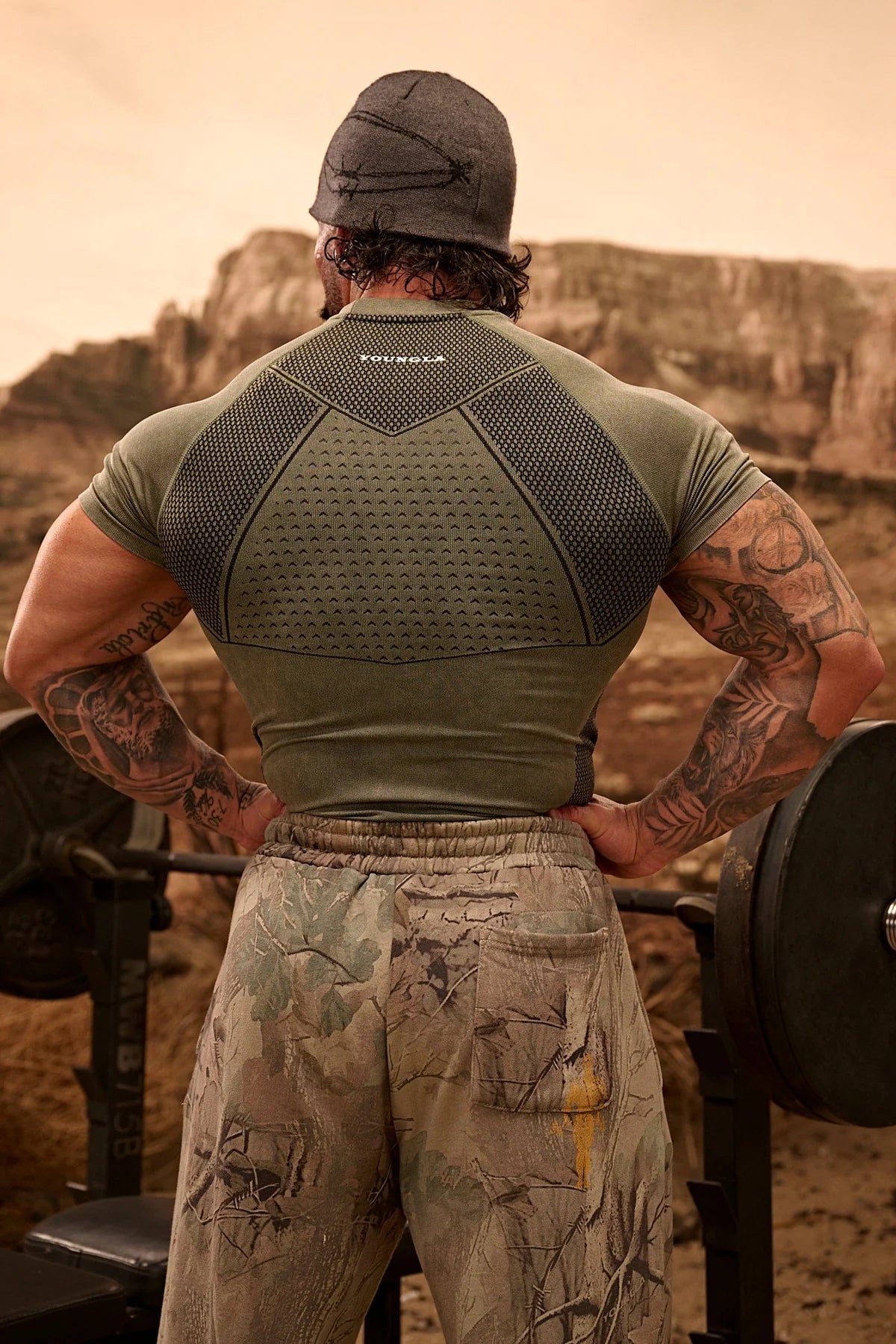 GOLD'S IRON LEGACY COMPRESSION TEES #4286