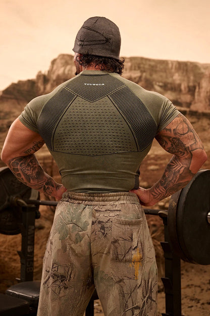 GOLD'S IRON LEGACY COMPRESSION TEES #4286