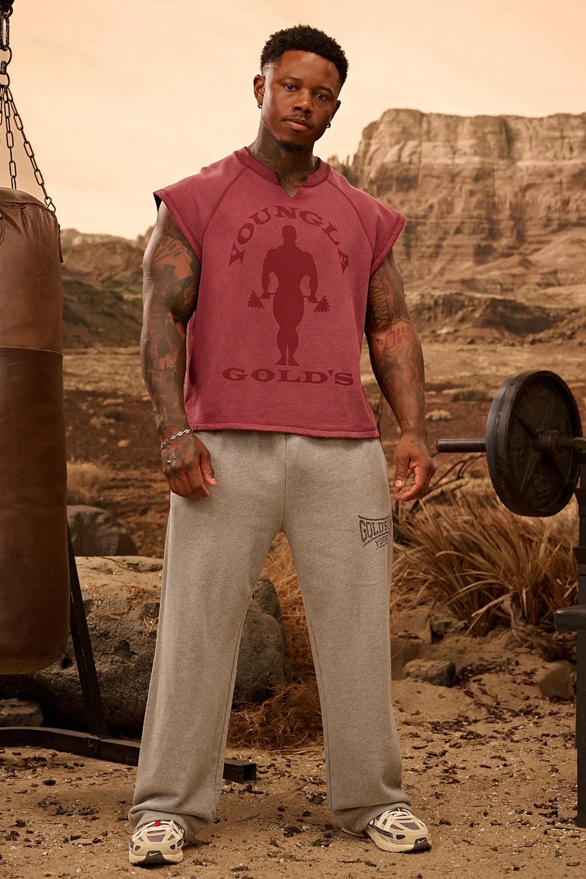 GOLD'S IRON LEGACY HERITAGE SWEATS #2052