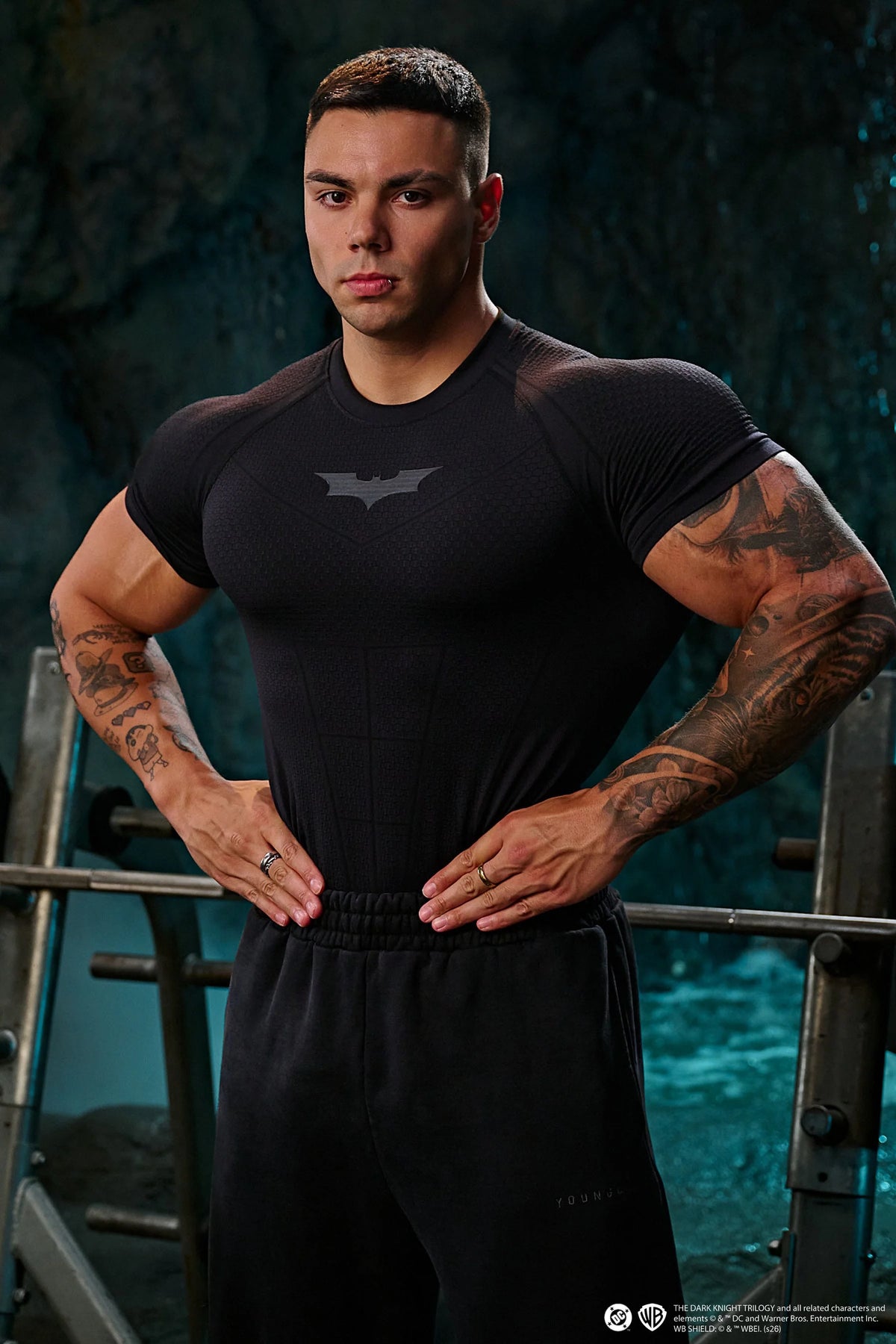 BATMAN COMPRESSION TEES #4259