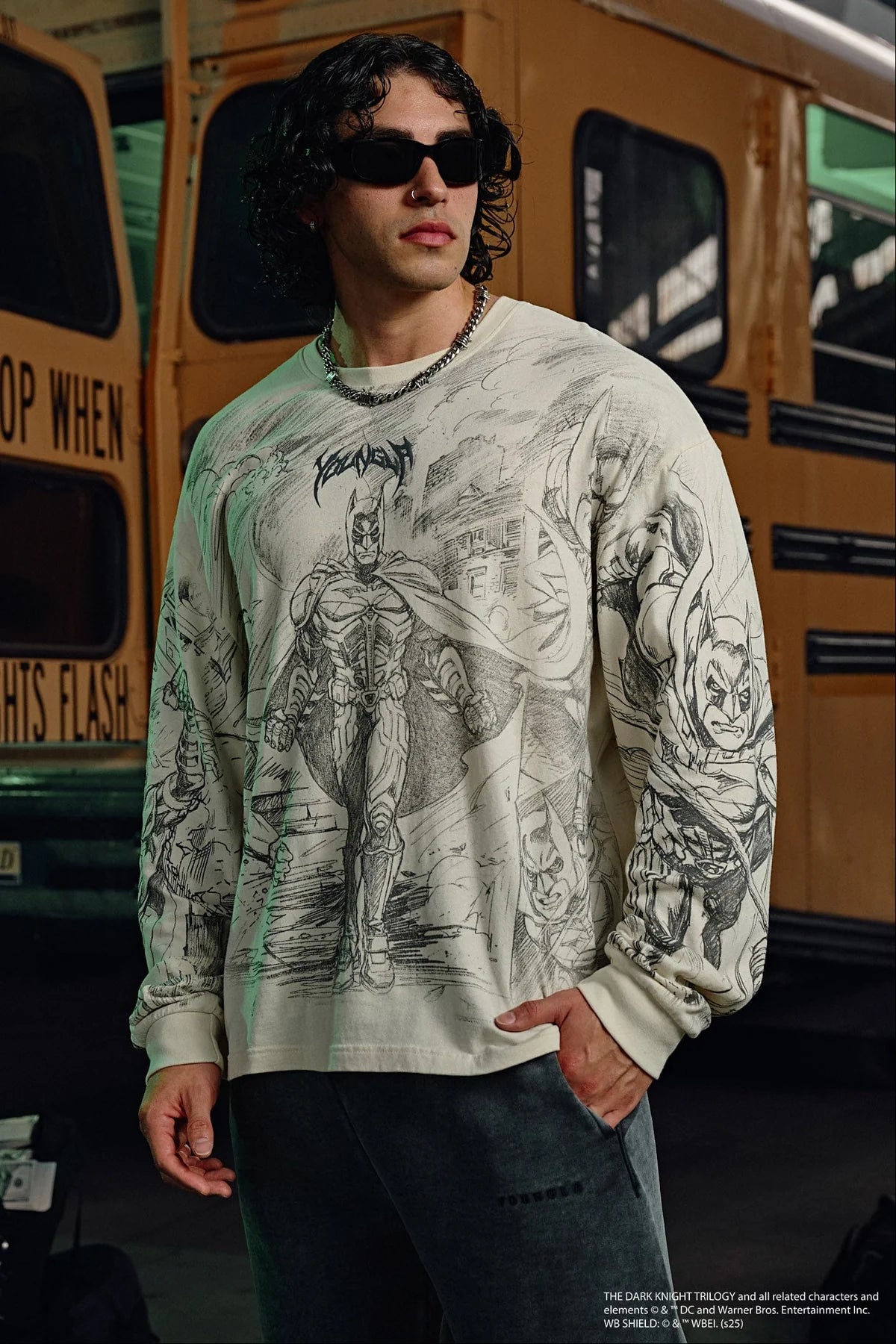 BATMAN COMIC LONGSLEEVES #8002