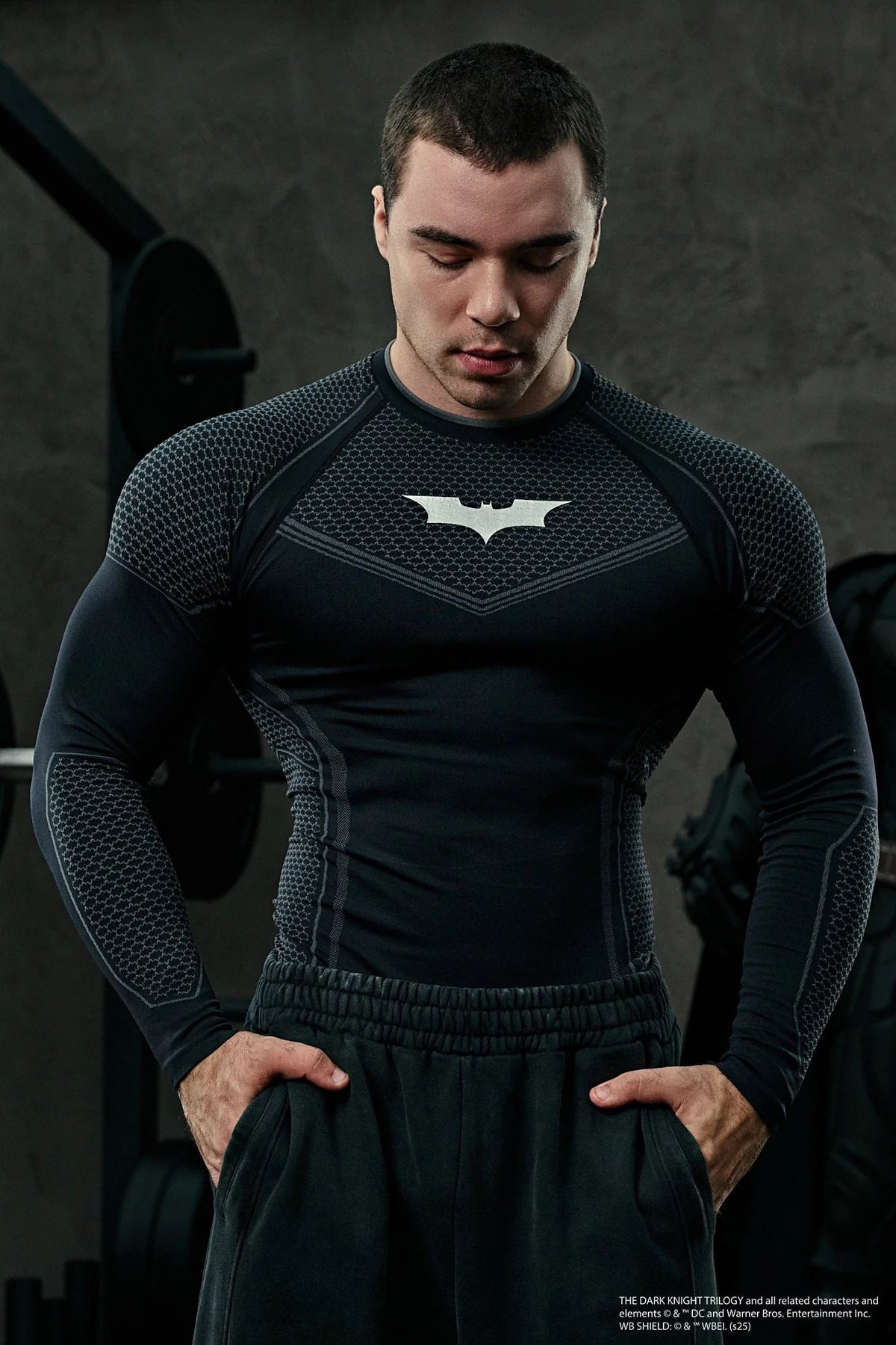 BATMAN COMPRESSION LONGSLEEVES #8004
