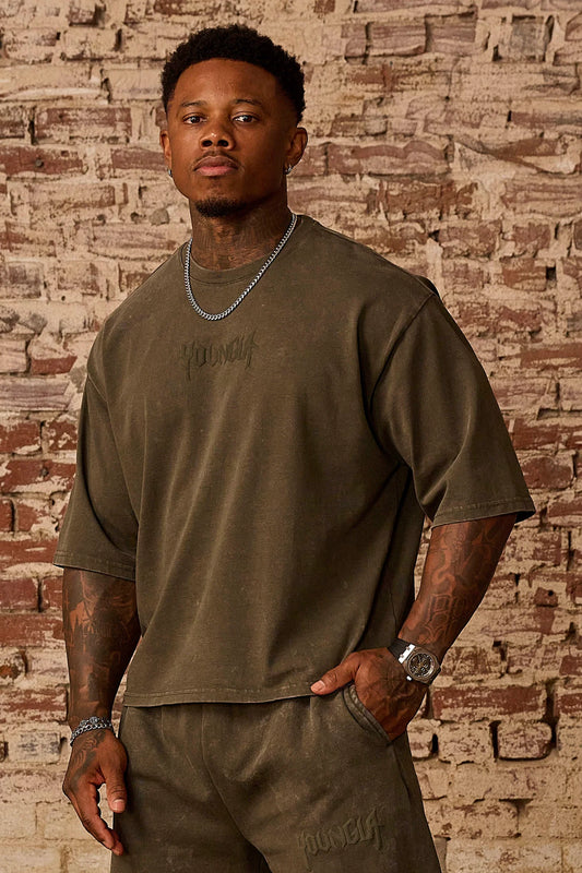 CONJUNTO MIDNIGHT TSHIRT VERDE