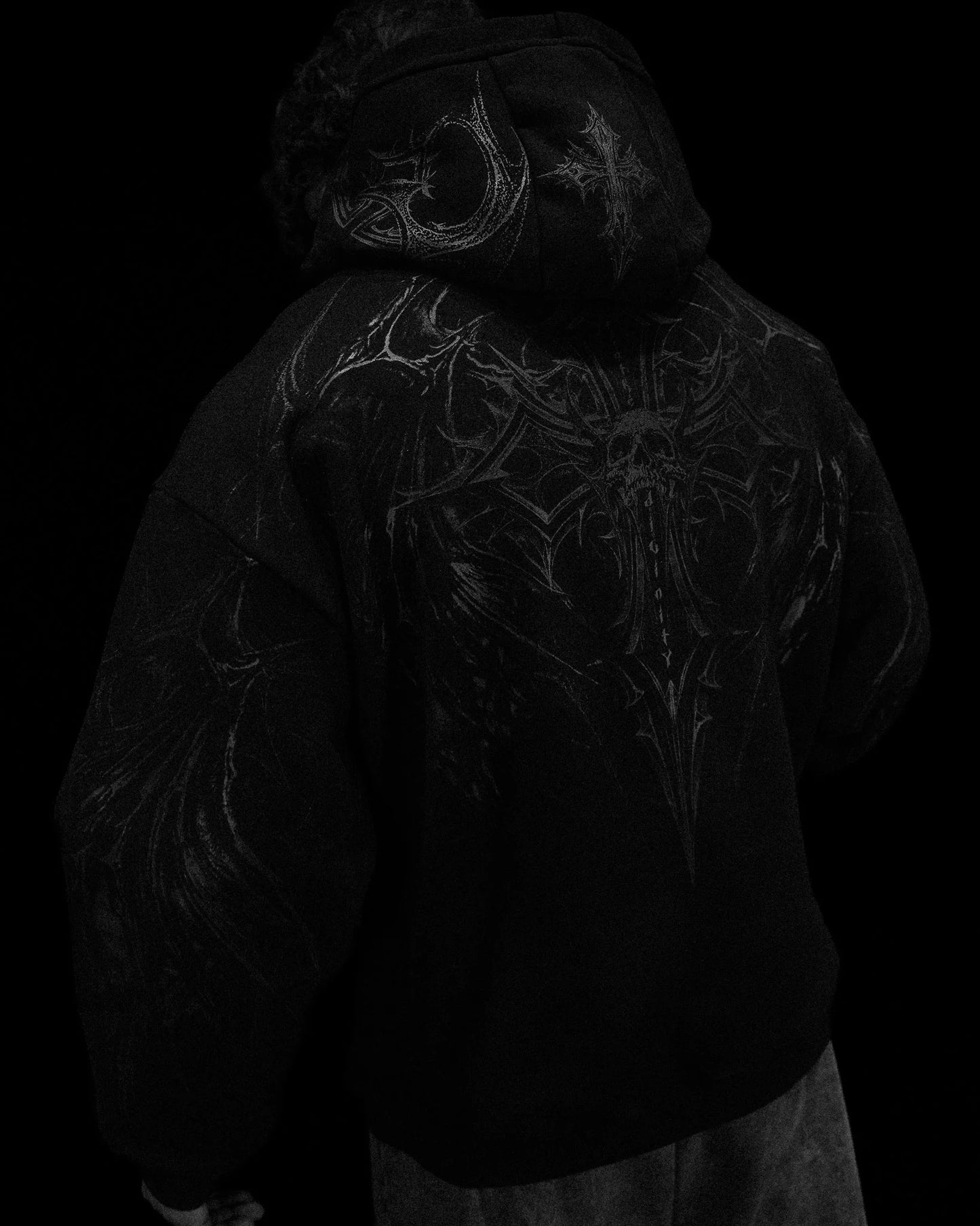 NIGHTFALL OVERSIZED PULLOVER HOODIE